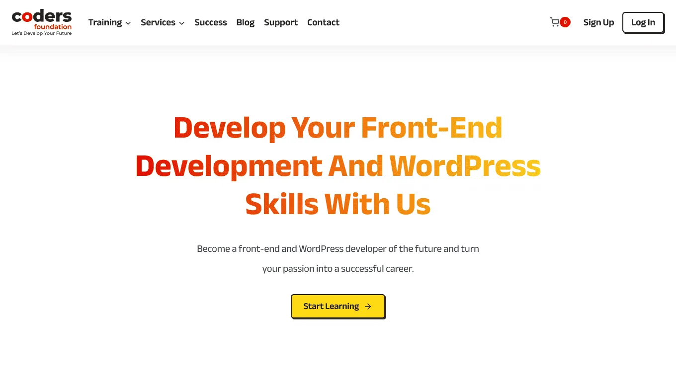 Coders Foundation • WordPress Courses and Services