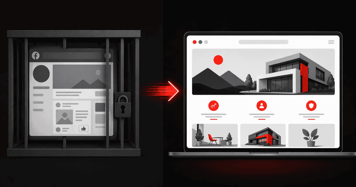 Why Your Business Needs a Website Instead of Just a Facebook Page