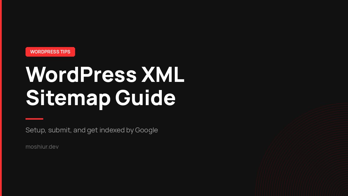 How to set up a WordPress XML sitemap and submit it to Google Search Console for indexing